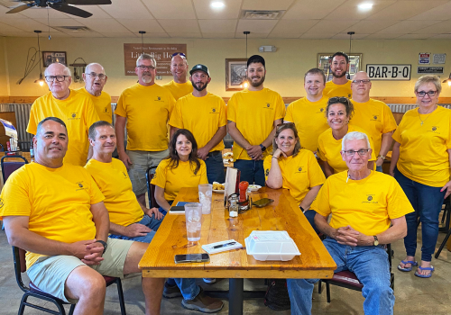Sedalia Optimist Club Members after the 2023 Fish Fry Event